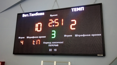 "Ветераны Тамбова" - "Темп" 10:2
